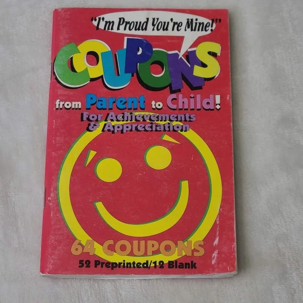 Parent to Child Coupon Book for Achievement & Appreciation Graphic Visions - Picture 2 of 6